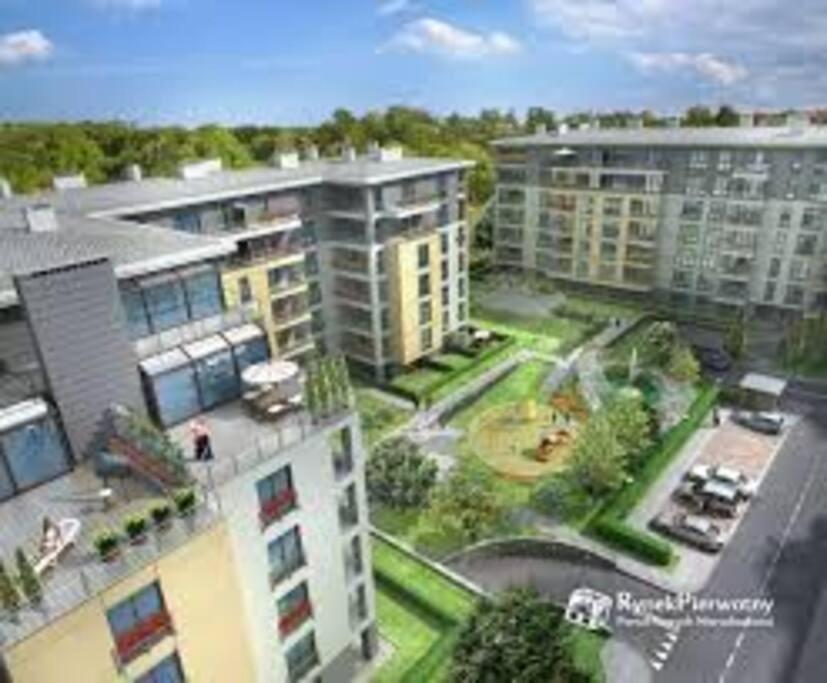 Warsaw King Size Apartment Exterior photo